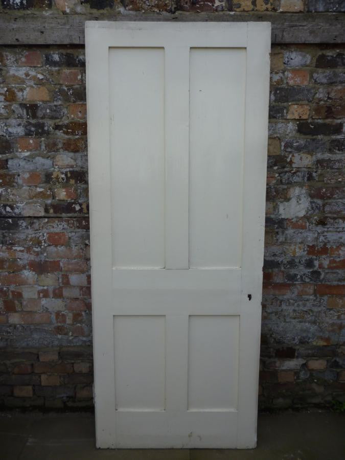 Reclaimed Four Panel Victorian Door - 200cm x 80cm | The Architectural Forum