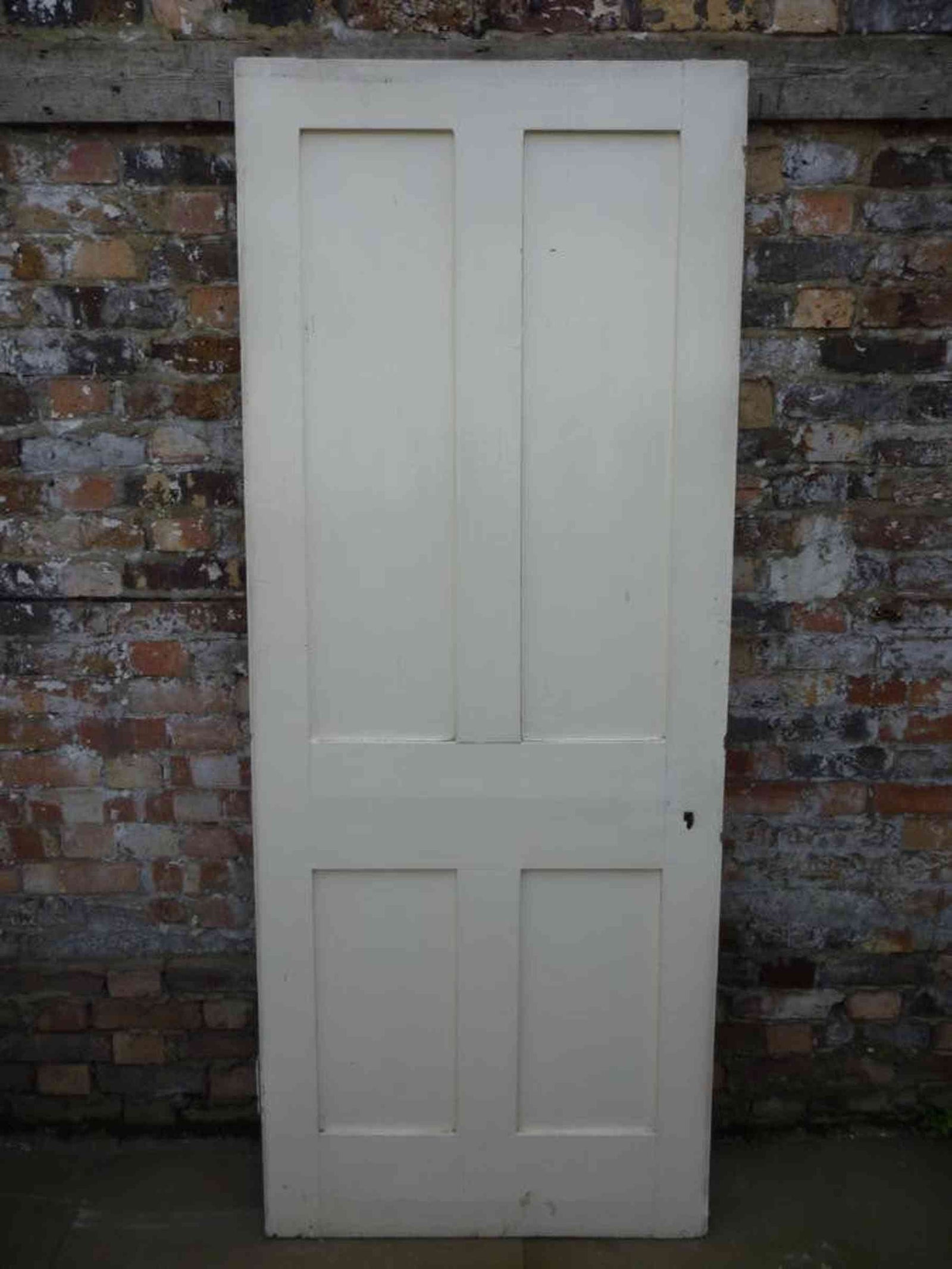 Reclaimed Four Panel Victorian Door - 200cm x 80cm | The Architectural Forum