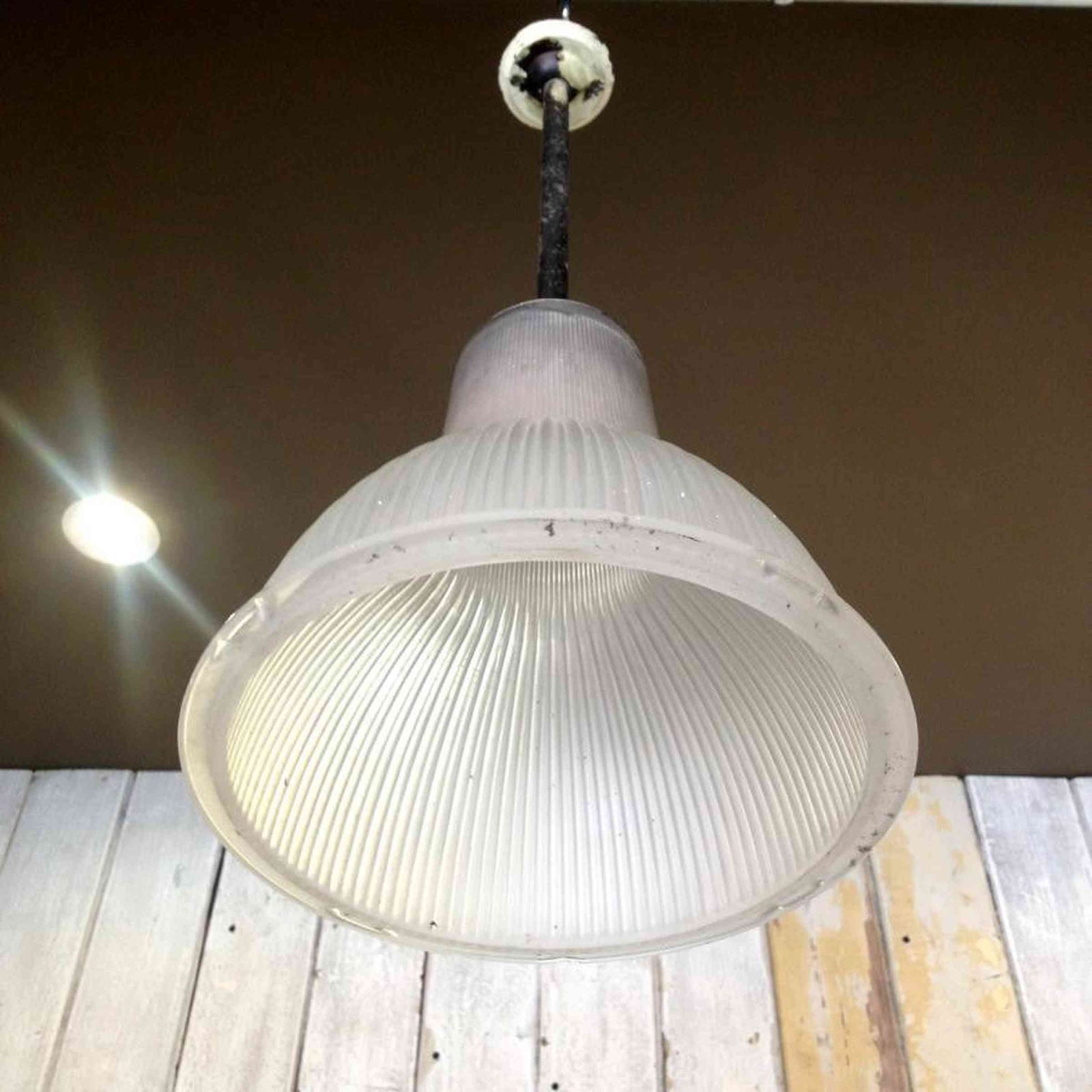 Reclaimed Vintage Holophane Pendant Lights | The Architectural Forum