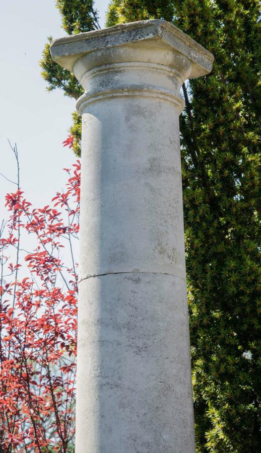 Pair of Portland Stone Columns From a London Hospital | The Architectural Forum