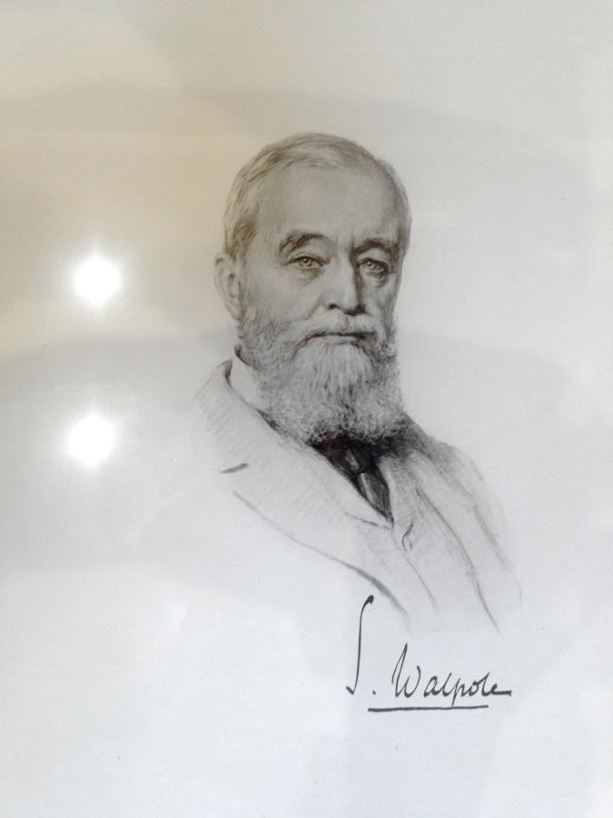 Victorian Framed Portrait Prints of the Grillions Club | The Architectural Forum