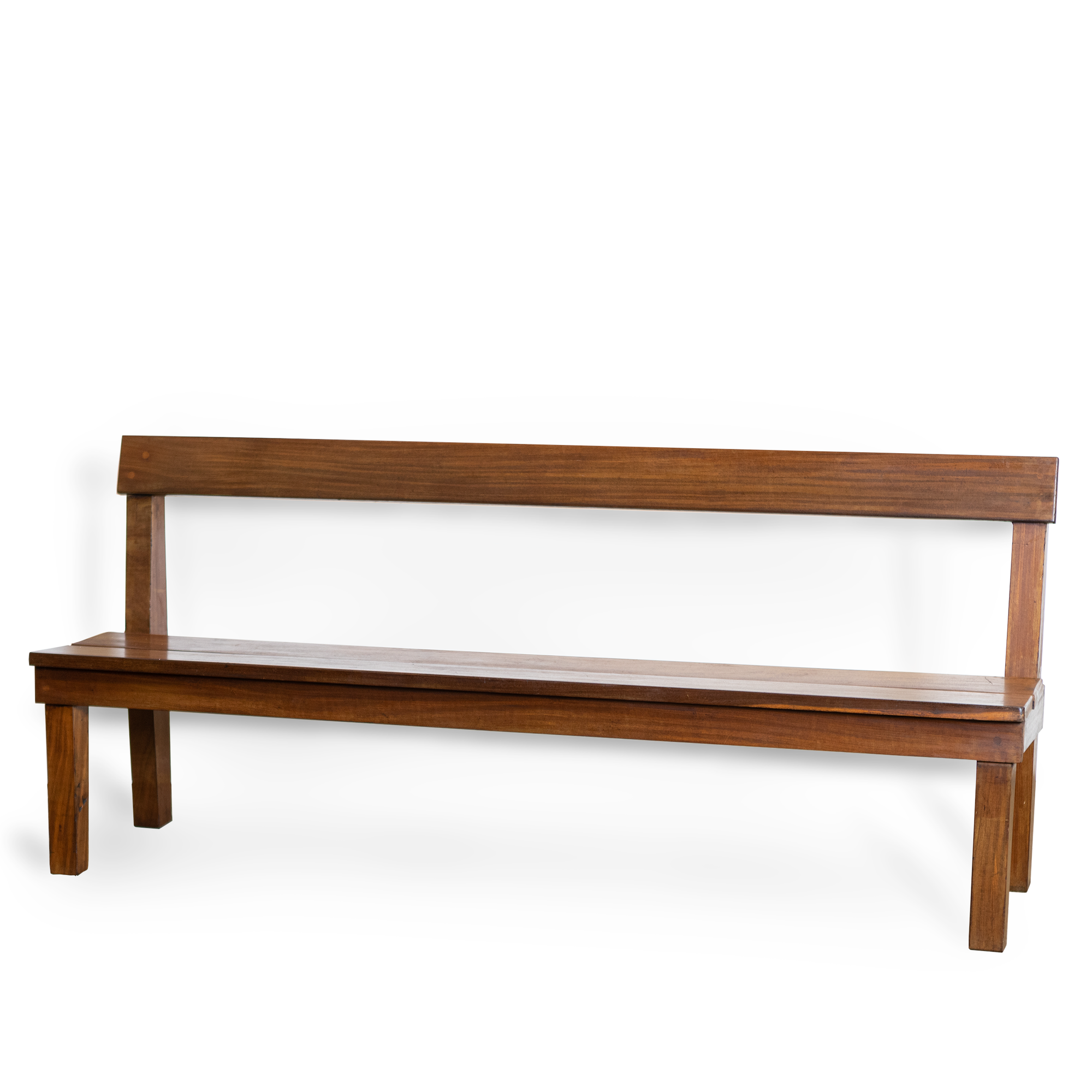 Reclaimed Solid Teak Bench Seat | The Architectural Forum