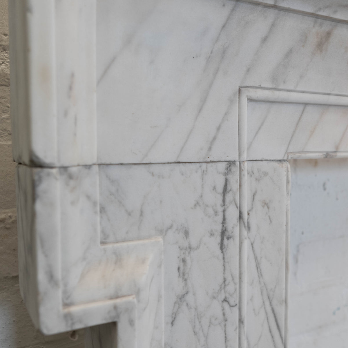 Large Antique Georgian Architectural Marble Chimneypiece | The Architectural Forum