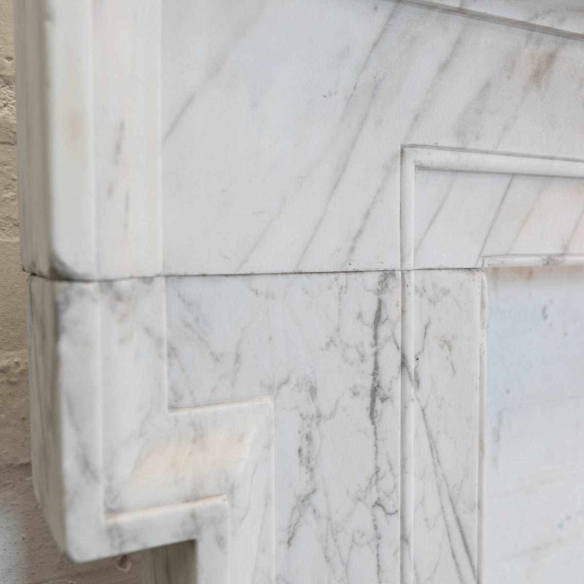 Large Antique Georgian Architectural Marble Chimneypiece | The Architectural Forum