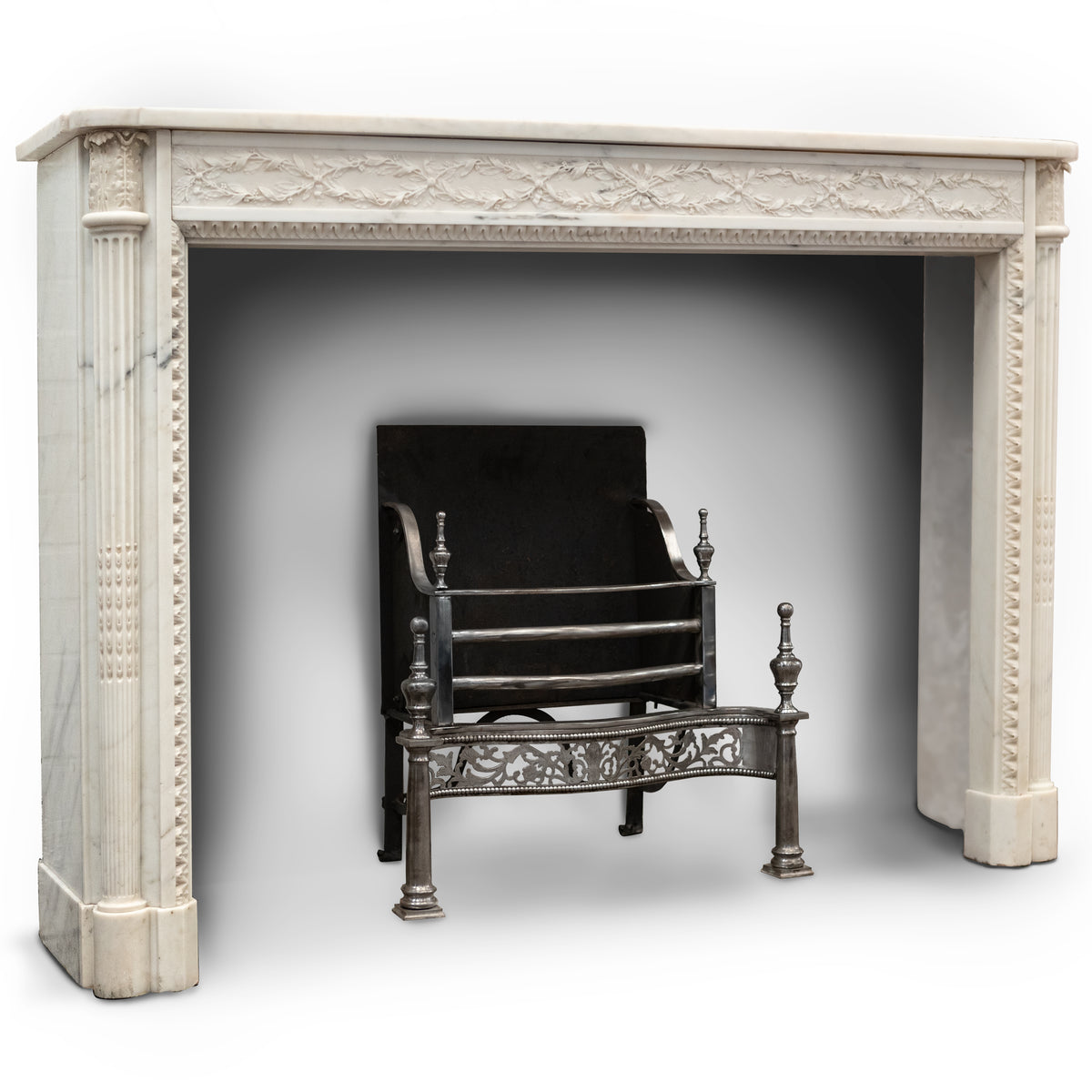 Exceptional Antique Louis XVI Style Marble Chimneypiece | The Architectural Forum