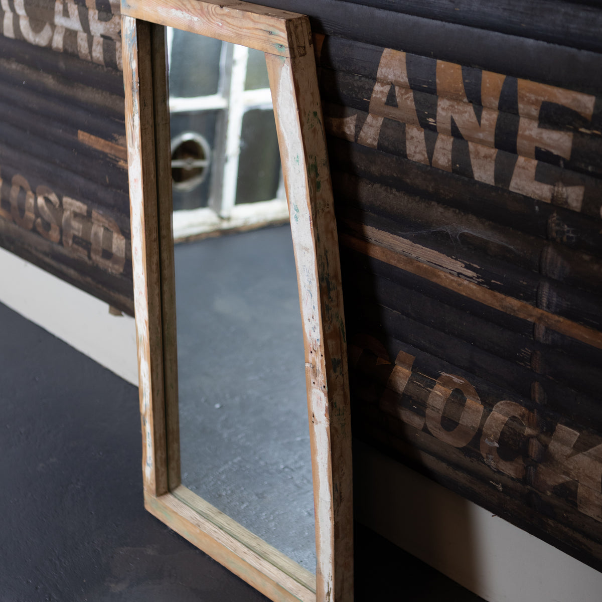 Upcycled Antique Victorian Sash Window Mirror | The Architectural Forum