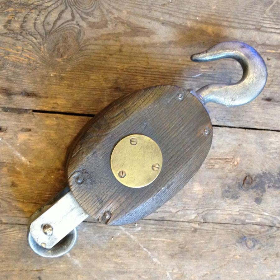 Industrial Rigging Pulley Hook | The Architectural Forum