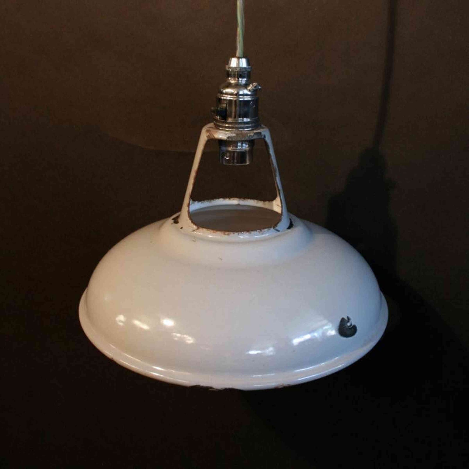 Enamelled Factory Light | The Architectural Forum