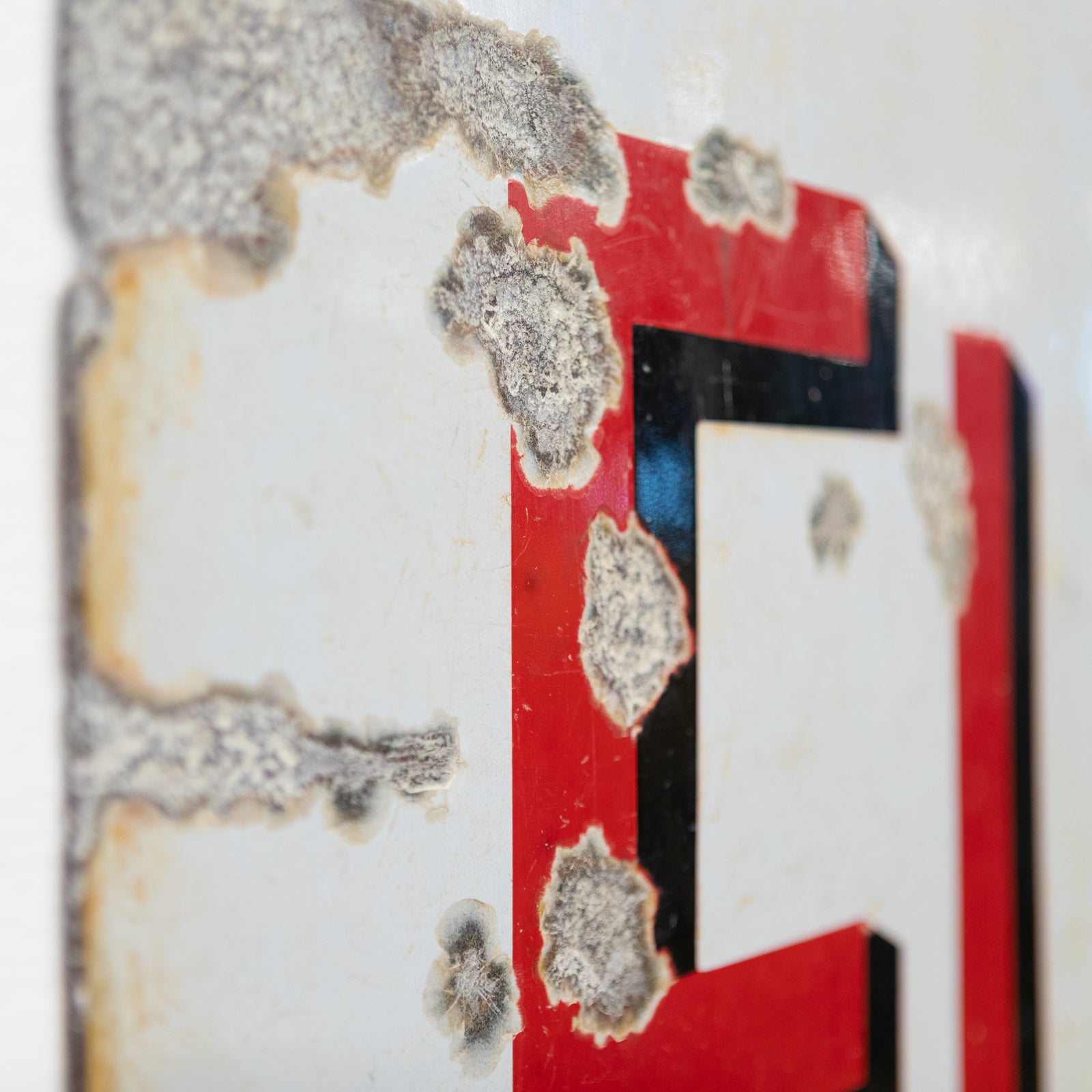 Large Vintage Enamel Advertising Sign: Will's Gold Flake Cigarette | The Architectural Forum