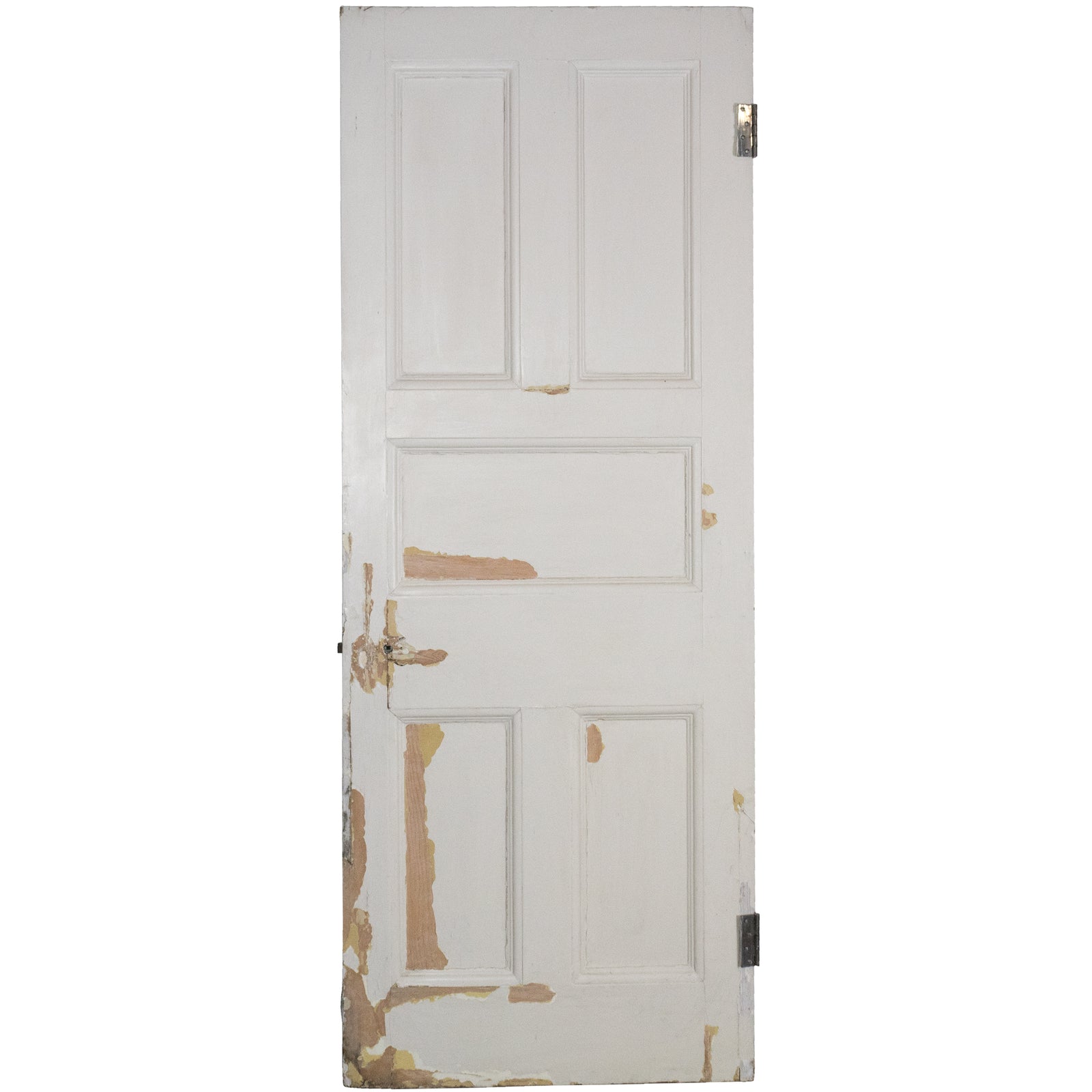 Antique Victorian Five Panel Door - 210cm x 79cm | The Architectural Forum