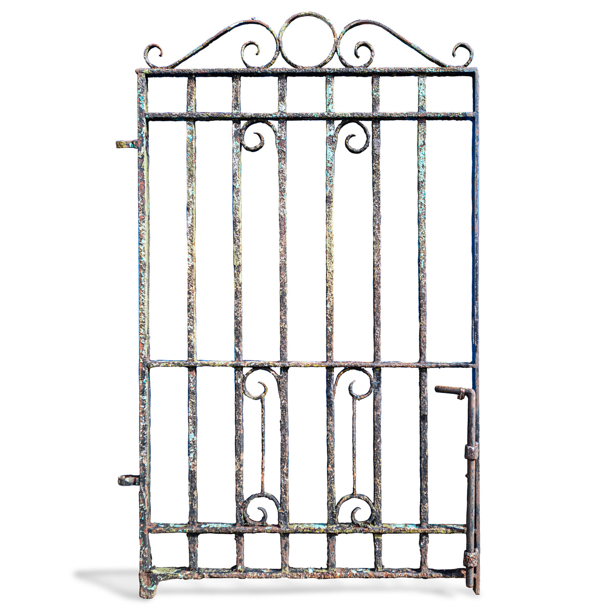 Antique Ornate Wrought Iron Gate | The Architectural Forum