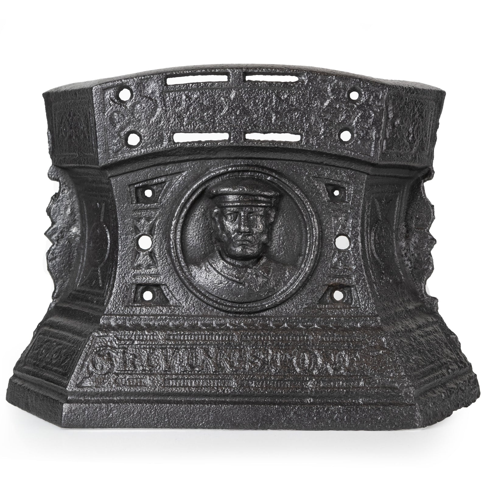 Antique Cast Iron Fireplace Tidy Livingstone | Betty | Ashpan Cover | The Architectural Forum