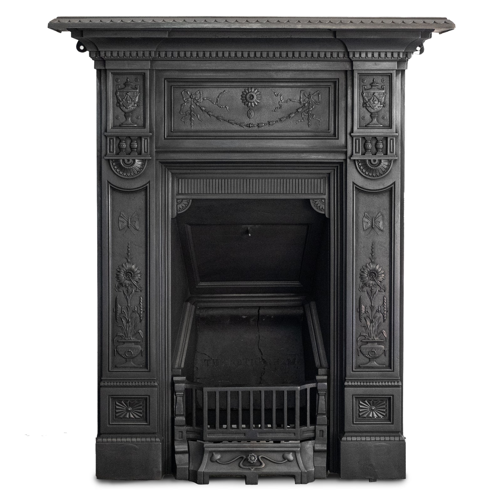 Antique Cast Iron Combination Fireplace | The Architectural Forum