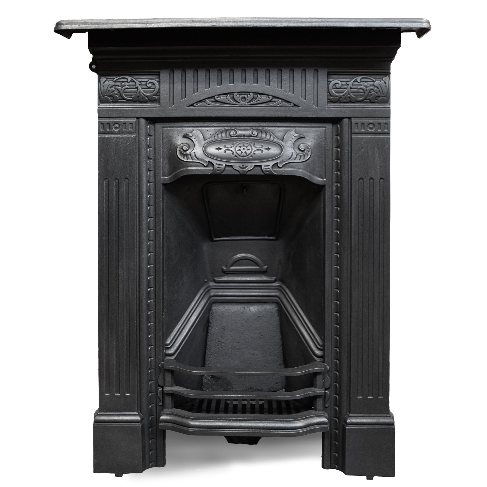 Antique Cast Iron Combination Fireplace | The Architectural Forum