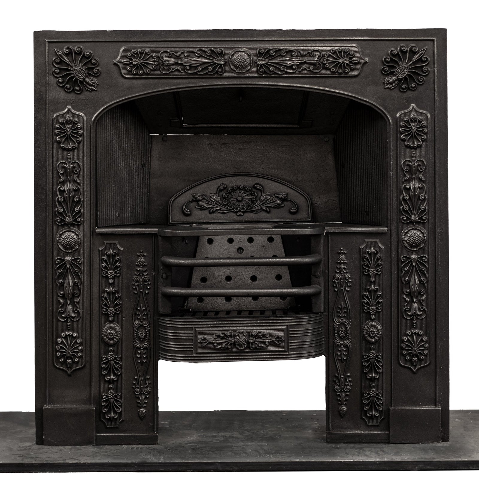 Antique Georgian Cast Iron Hob Grate | The Architectural Forum