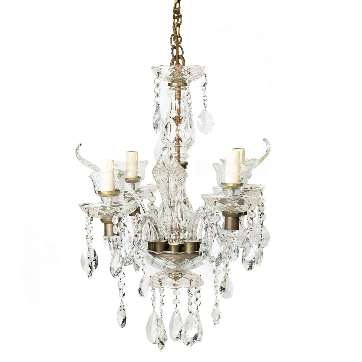 Reclaimed Murano Glass Chandelier | 4 Arms | The Architectural Forum