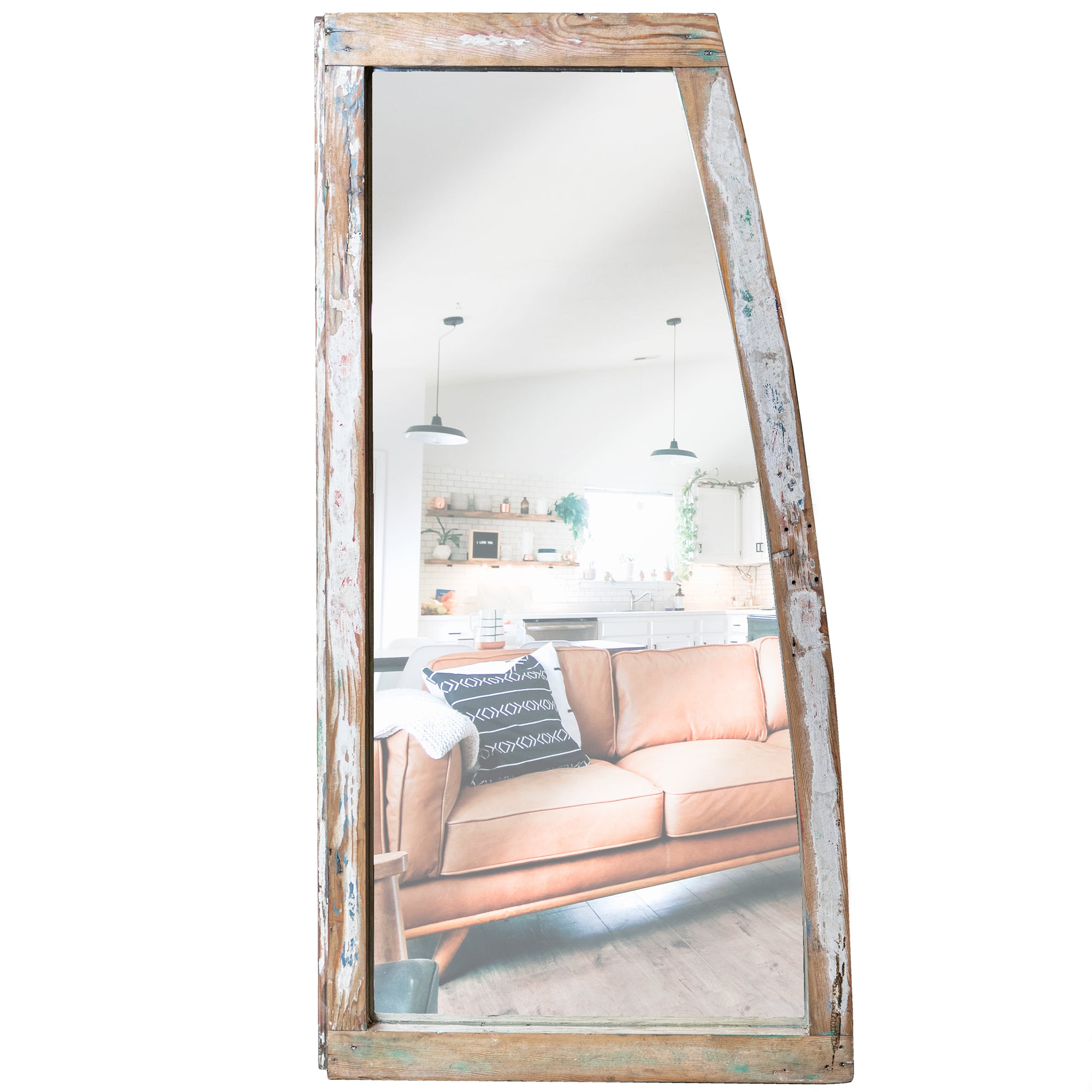 Upcycled Antique Victorian Sash Window Mirror | The Architectural Forum