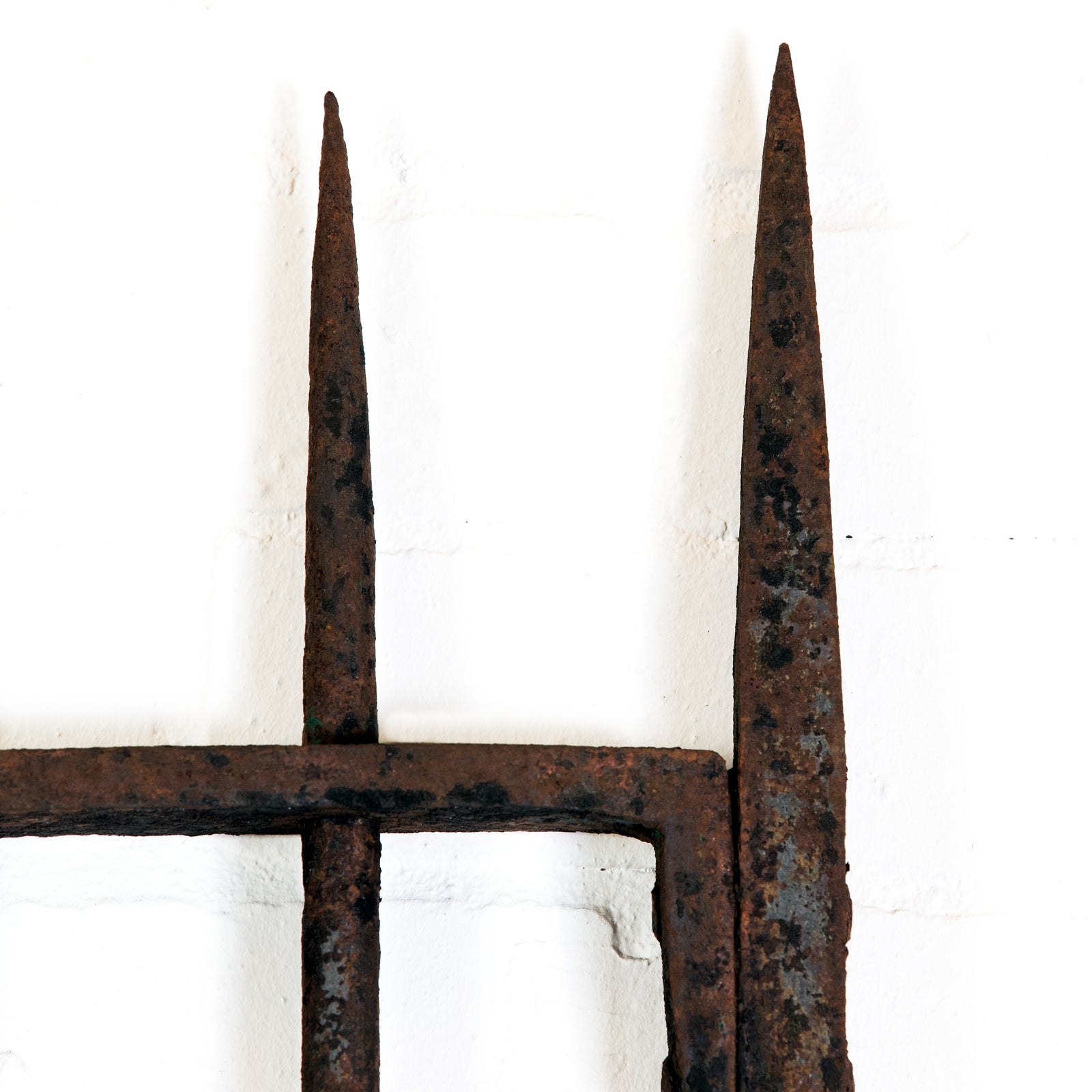 Antique Wrought Iron Gate with Spikes | The Architectural Forum