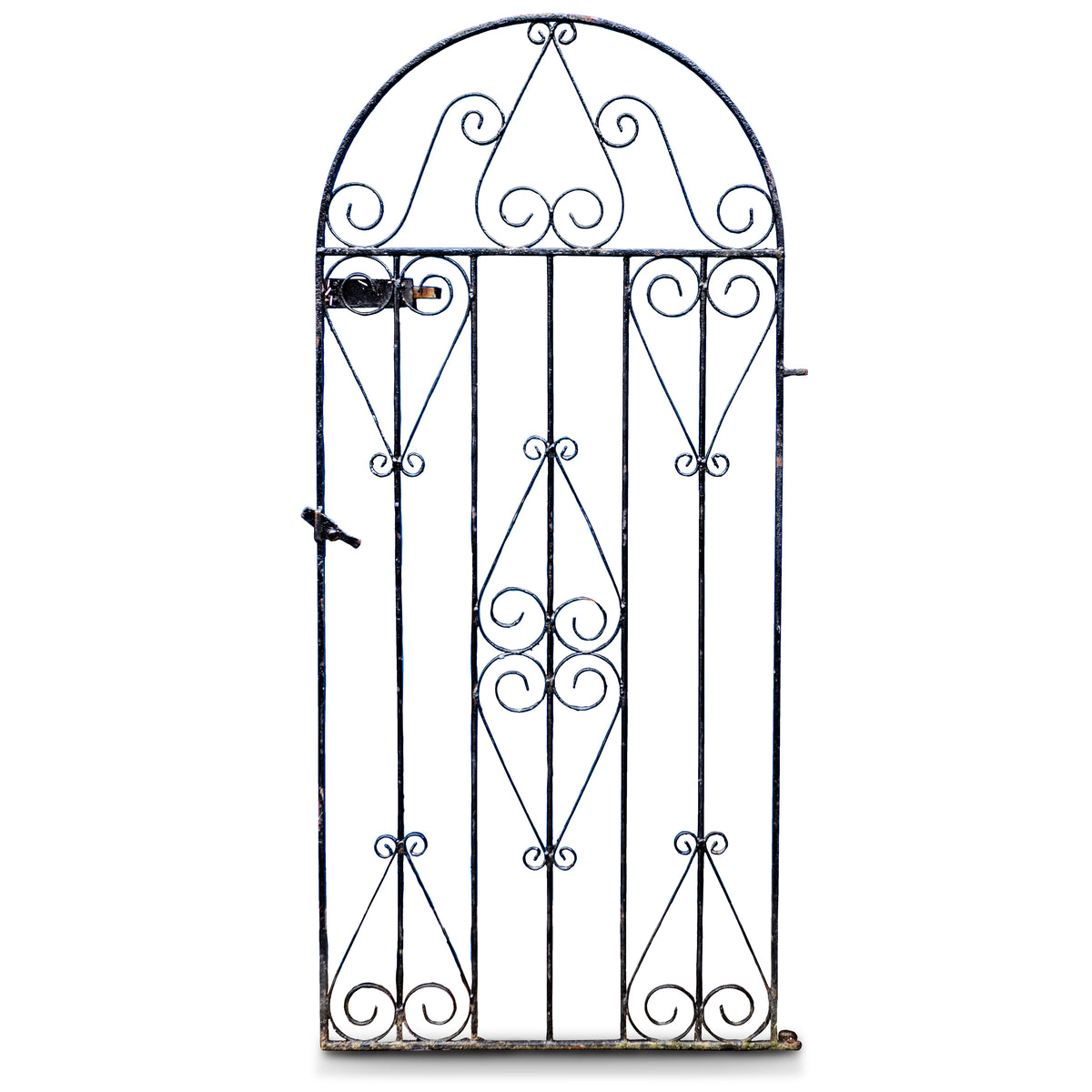 Antique Reclaimed Ornate Wrought Iron Gate | The Architectural Forum