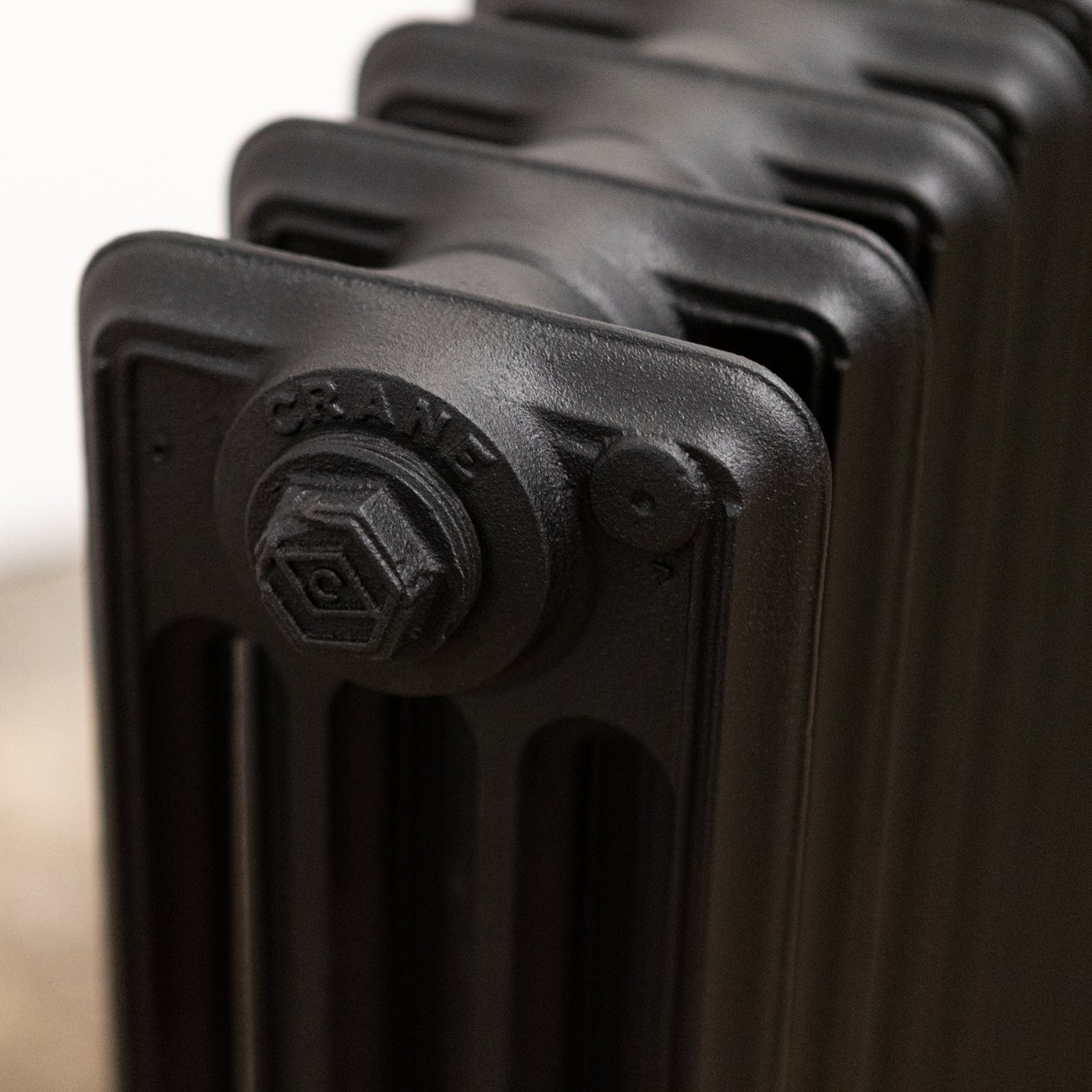 Fully Restored Cast Iron Radiator 4 Column (61.5cm Tall x 55.5cm Long) | The Architectural Forum