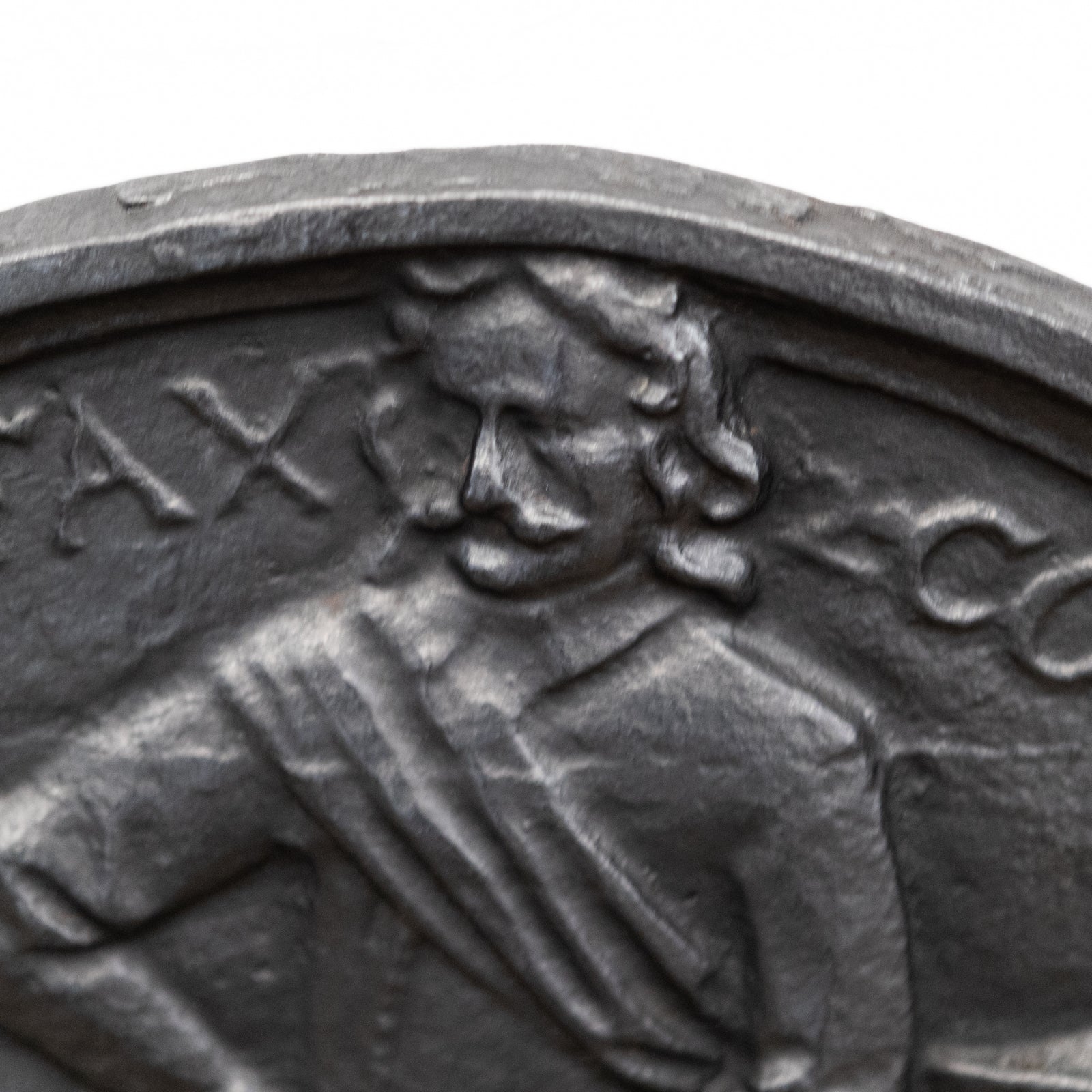 Reclaimed Carron Foundry Cast Iron Fireback (2 Available) | The Architectural Forum