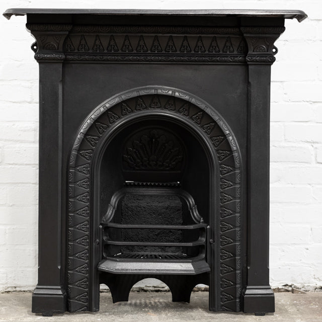 Antique Victorian Cast Iron Combination Fireplace | The Architectural Forum
