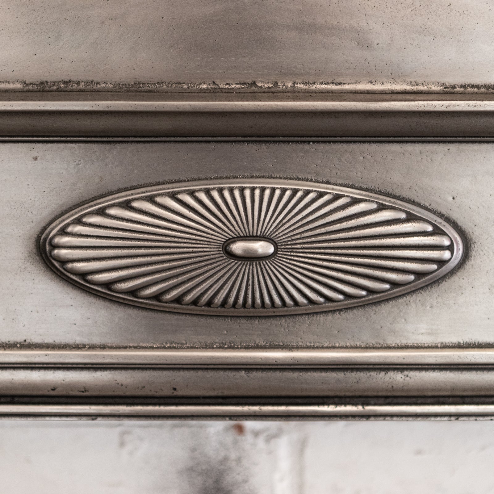 Antique Polished Cast Iron Fireplace Surround | The Architectural Forum