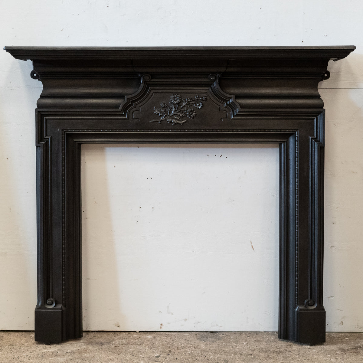 Antique Cast Iron Fireplace Surround | The Architectural Forum