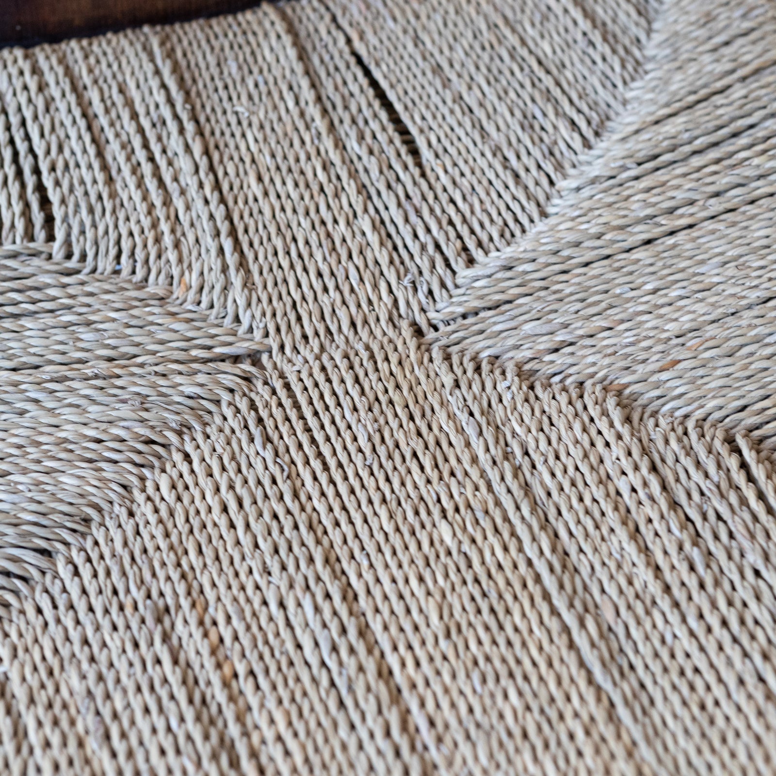 Set of 10 Antique Carver Arm Chairs with Rush Seats | The Architectural Forum