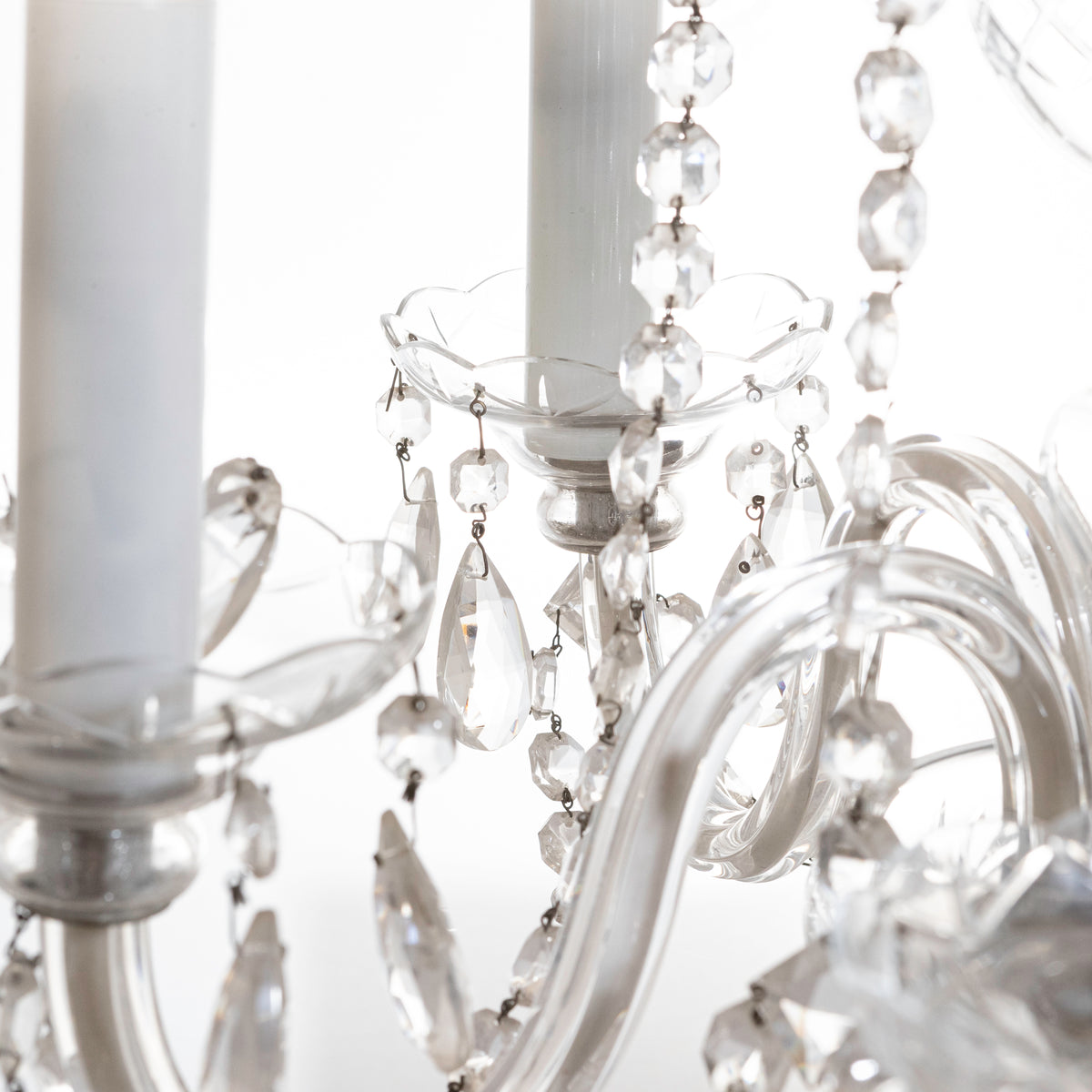 Stunning Antique Crystal Chandelier | The Architectural Forum