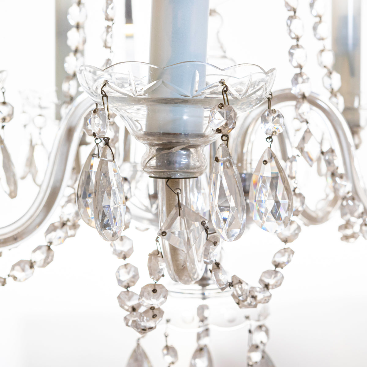 Stunning Antique Crystal Chandelier | The Architectural Forum