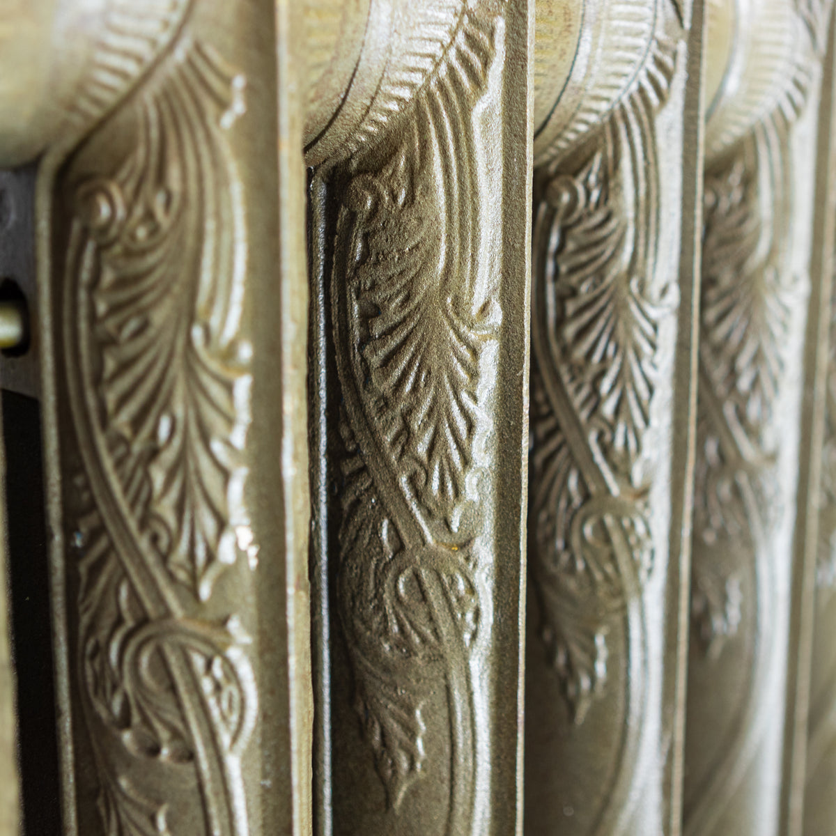 Antique Decorative Cast Iron Two Column Radiator | The Architectural Forum