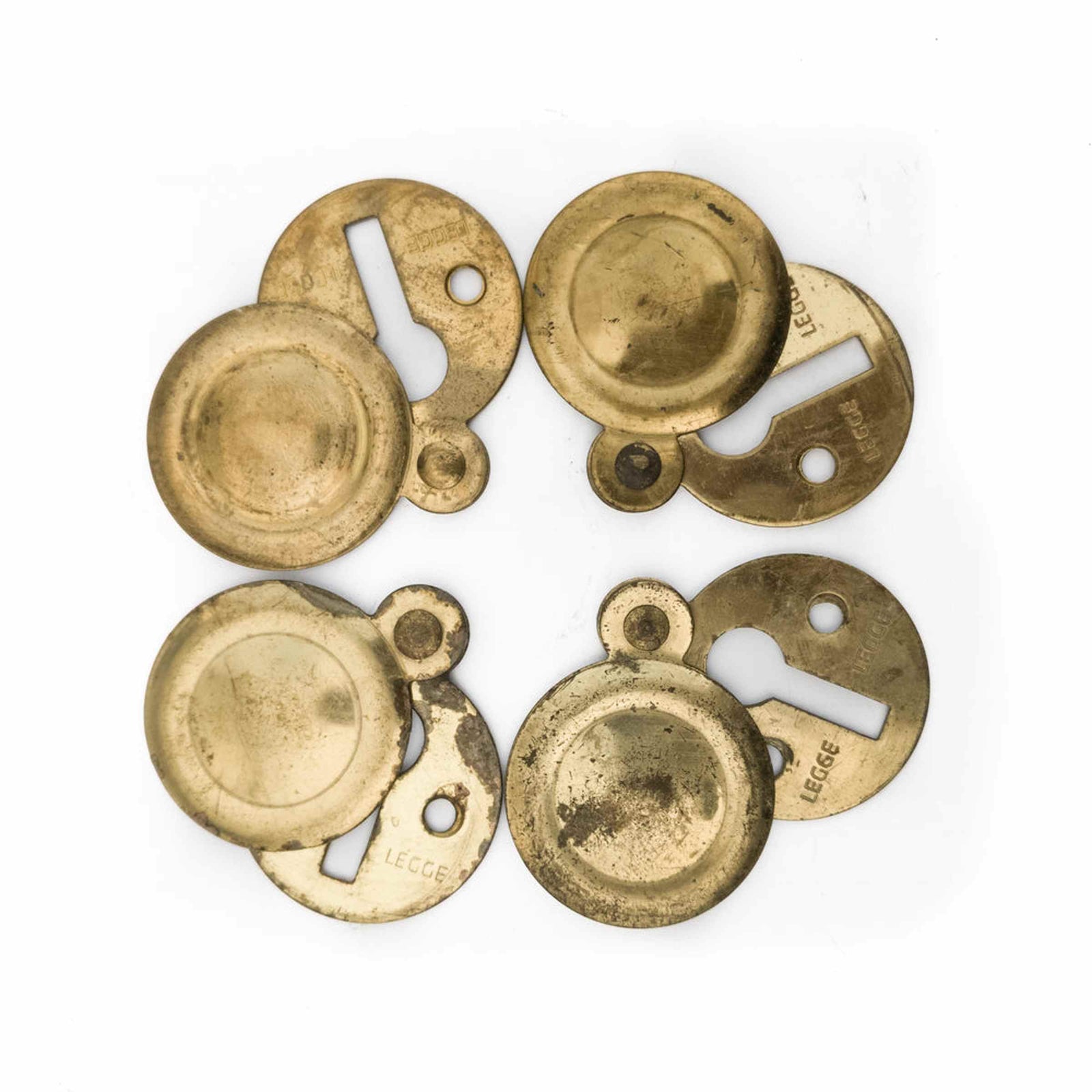 Reclaimed Brass Escutcheons | The Architectural Forum