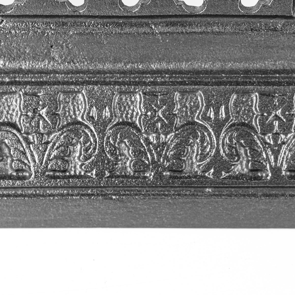 Antique Cast Iron Ornate Fireplace Tidy | Betty | Ashpan Cover | The Architectural Forum