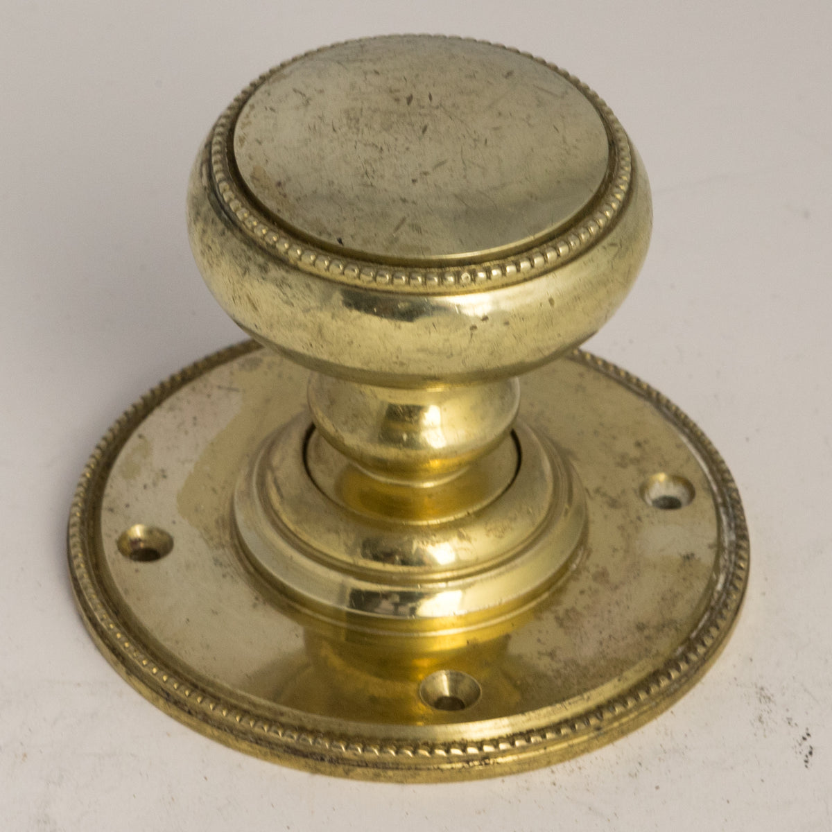 Reclaimed Antique Solid Brass Door Knob | The Architectural Forum