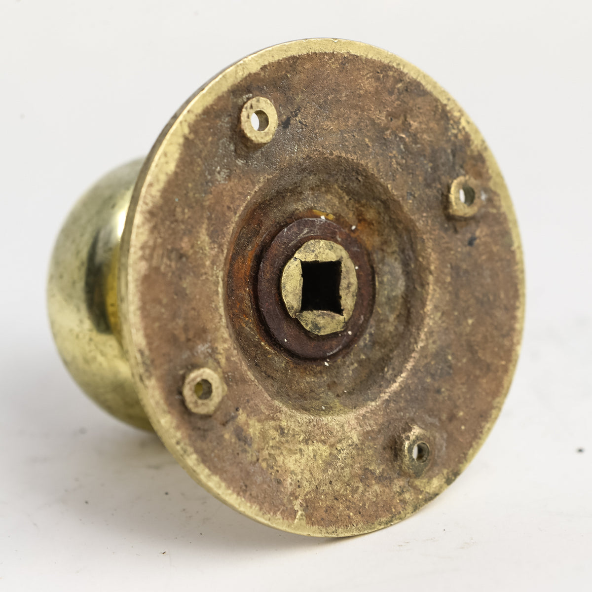 Reclaimed Antique Solid Brass Door Knob | The Architectural Forum