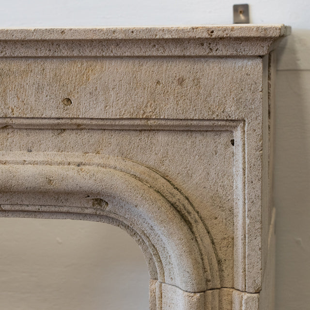 Antique 19th Century Stone Fireplace Surround Louis XV | The Architectural Forum