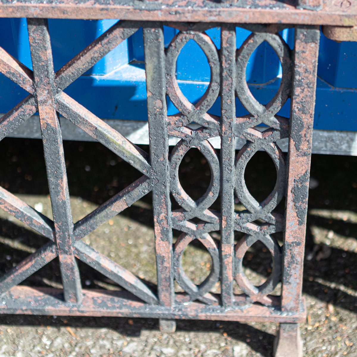 Ornate Antique Iron Railings | 3 Panels | The Architectural Forum