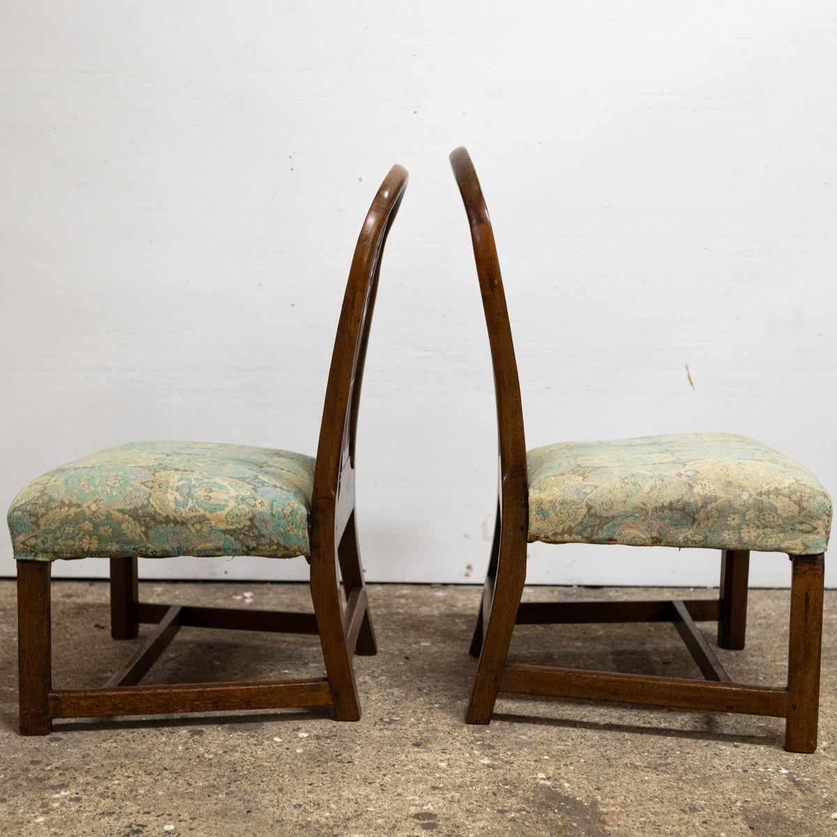 Pair of Antique Georgian Mahogany Side Chairs | The Architectural Forum
