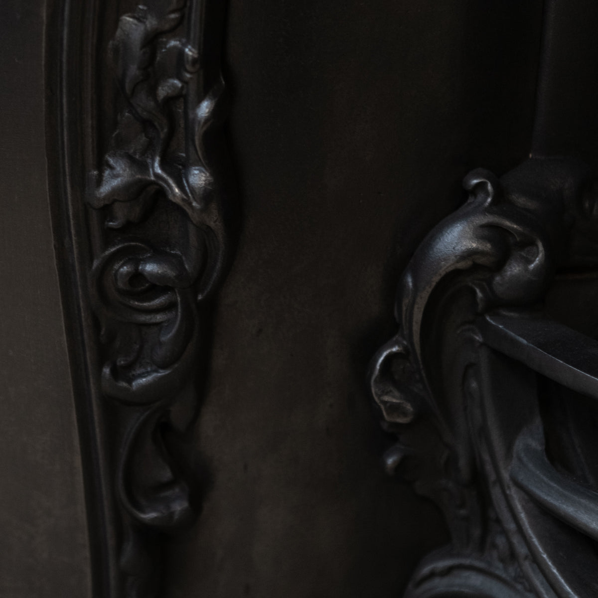 Ornate reclaimed Victorian Style Cast Iron Insert | The Architectural Forum