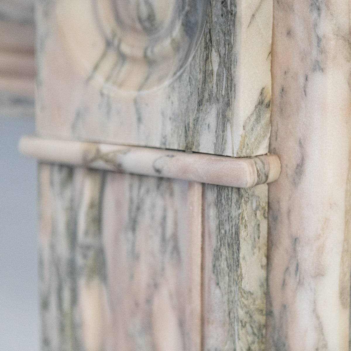 Georgian Style Marble Surround | Striking Reclaimed Marble | The Architectural Forum