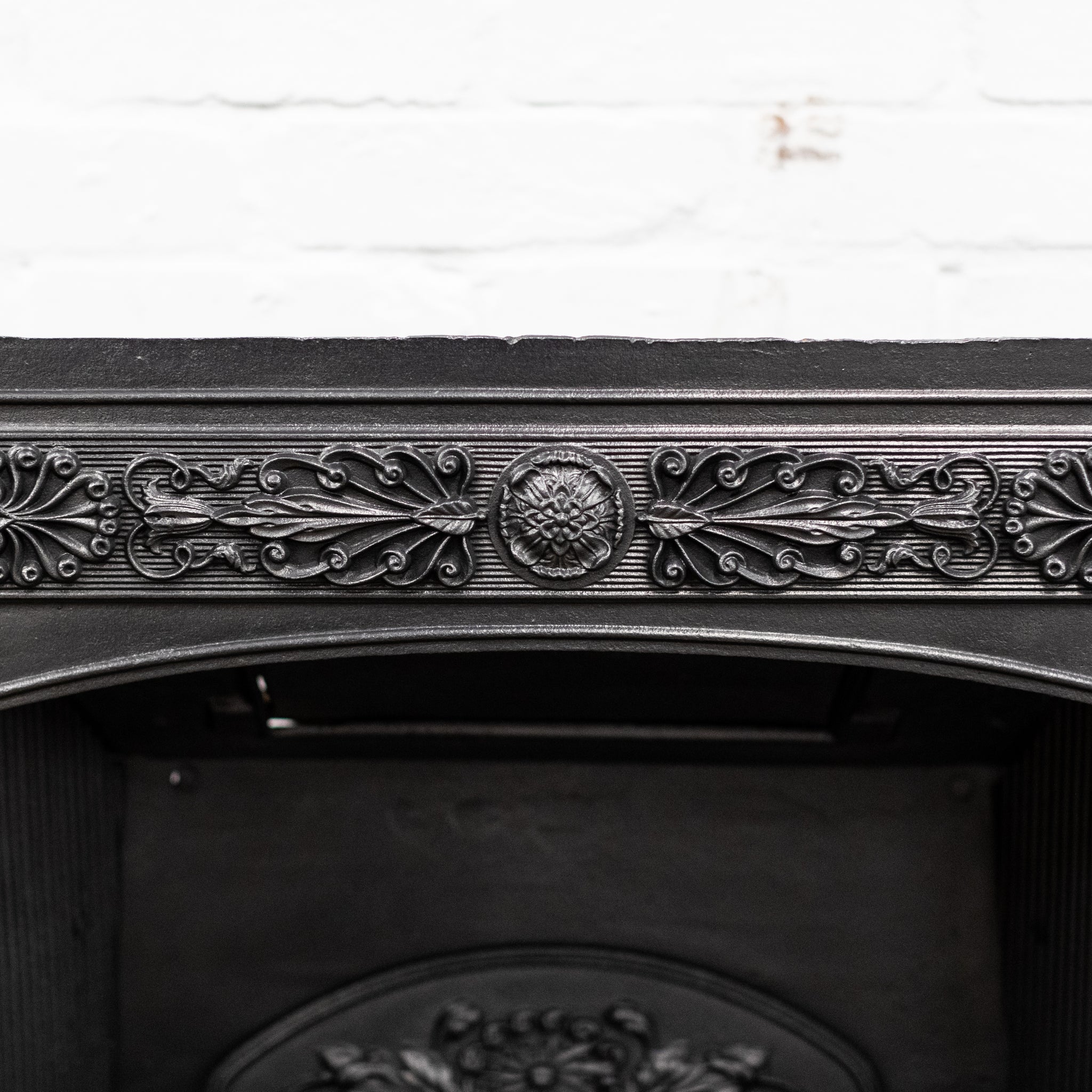 Antique Georgian Cast Iron Hob Grate - The Architectural Forum