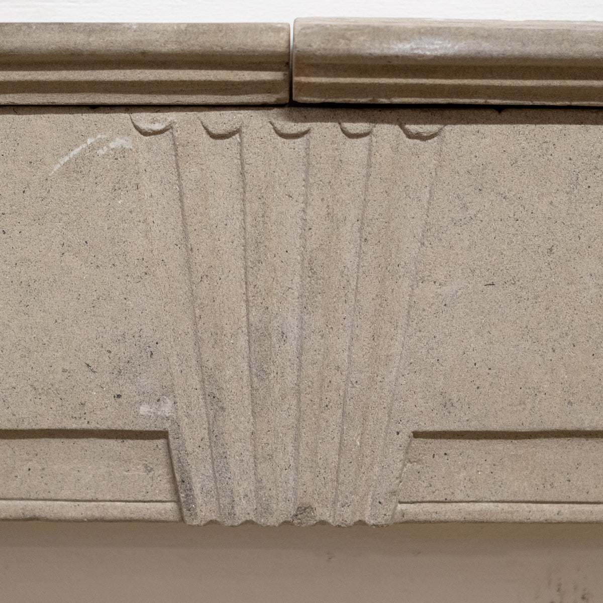Rare Antique Queen Anne Stone Fireplace Surround | The Architectural Forum