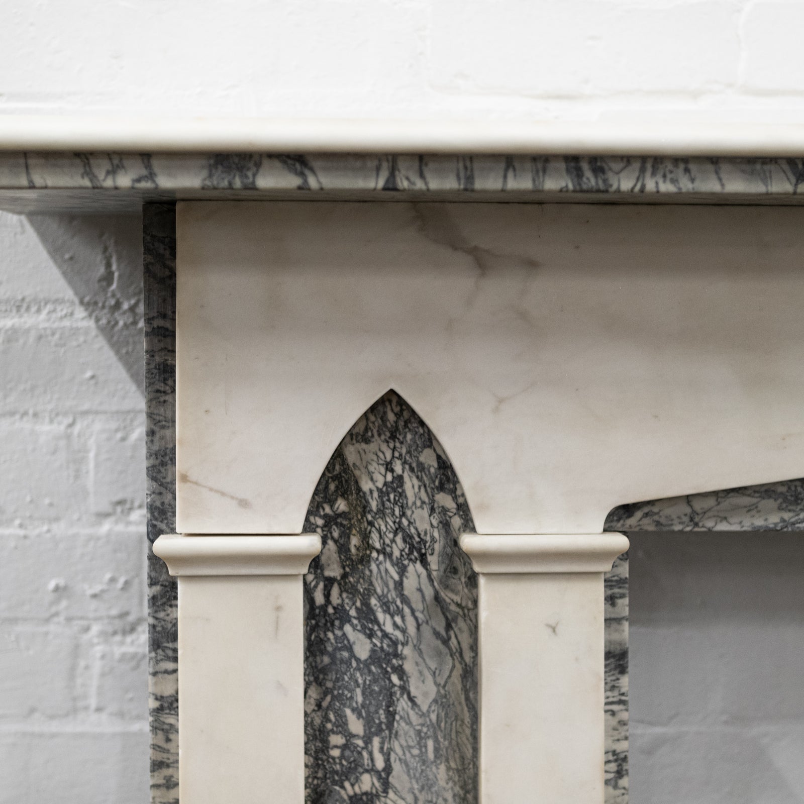 Antique English Regency Marble Fireplace Surround | Gothic | The Architectural Forum