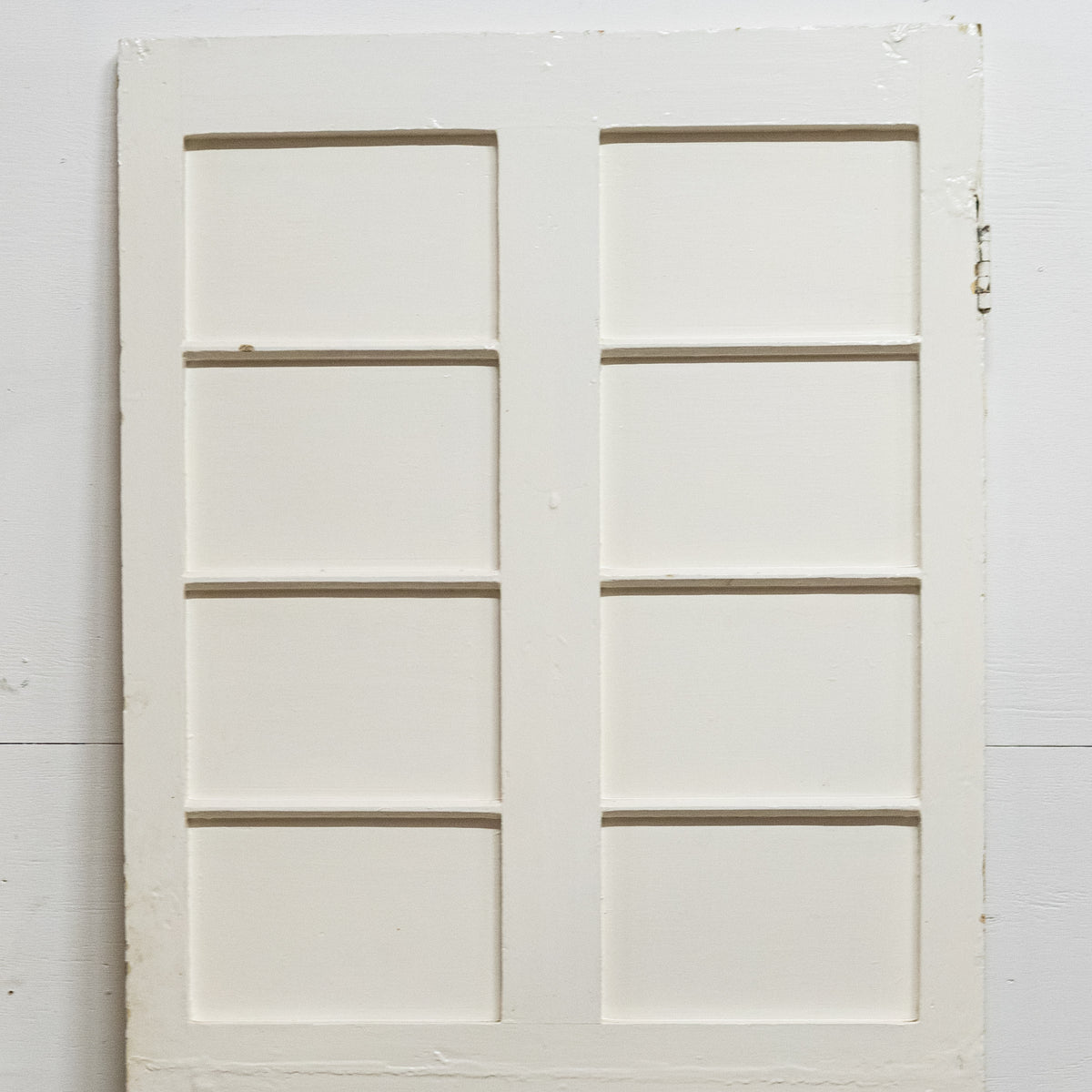 Antique Victoria Pine Panelled Door - 191cm x 82.5cm | The Architectural Forum