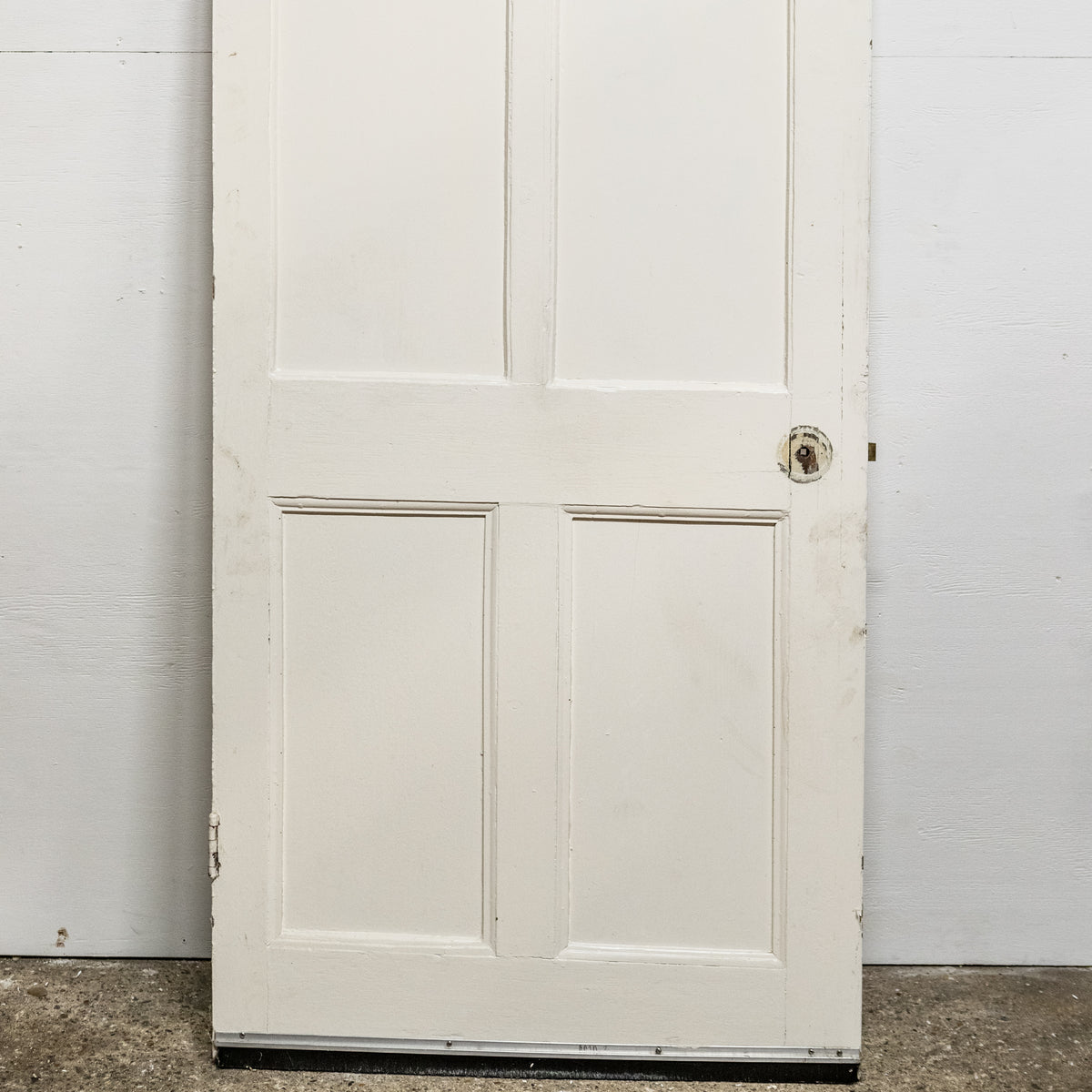 Antique Reclaimed Victorian 4 Panel Door - 184cm x 80cm | The Architectural Forum