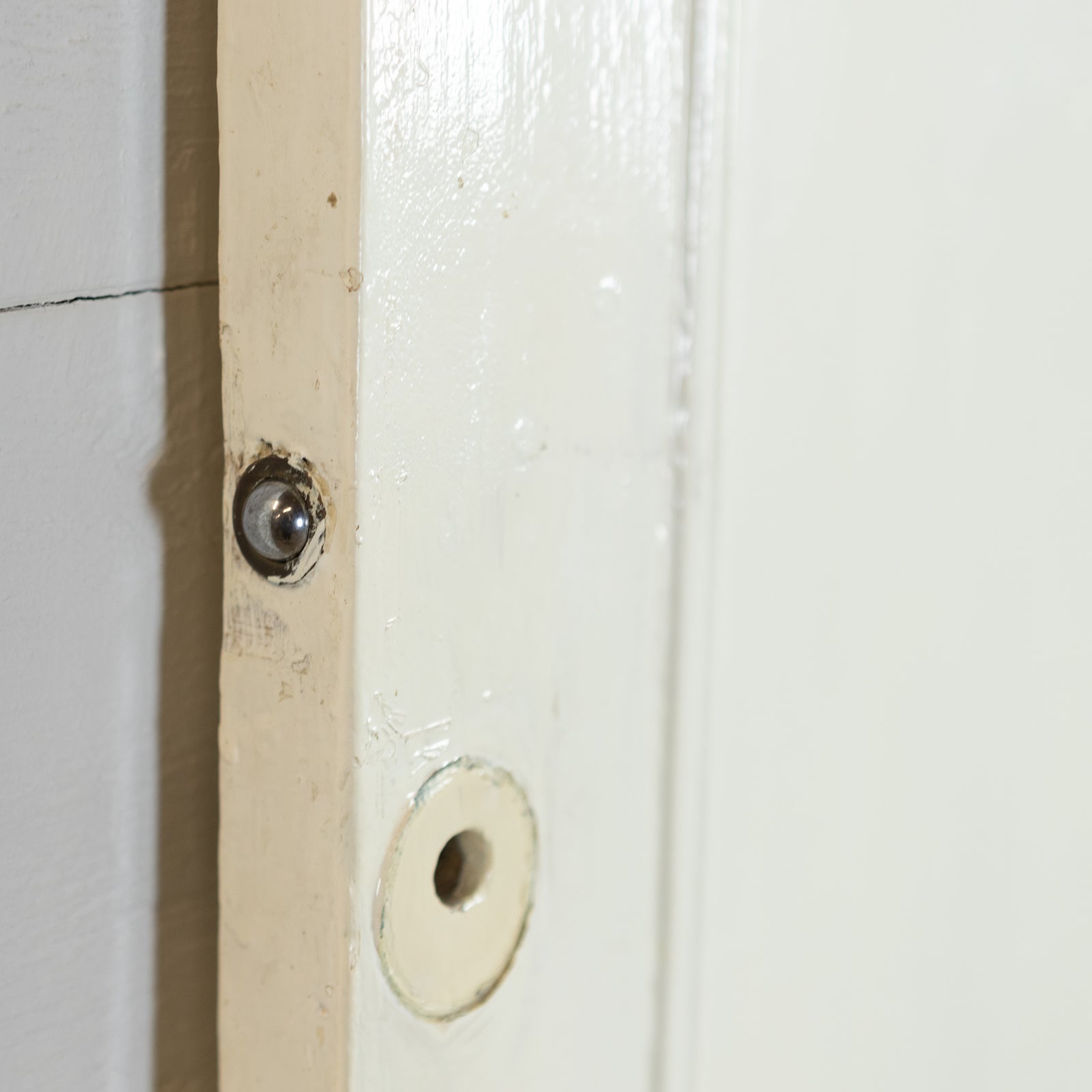 Antique Victorian Solid Pine 4 Panel Door - 190 x 70cm | The Architectural Forum