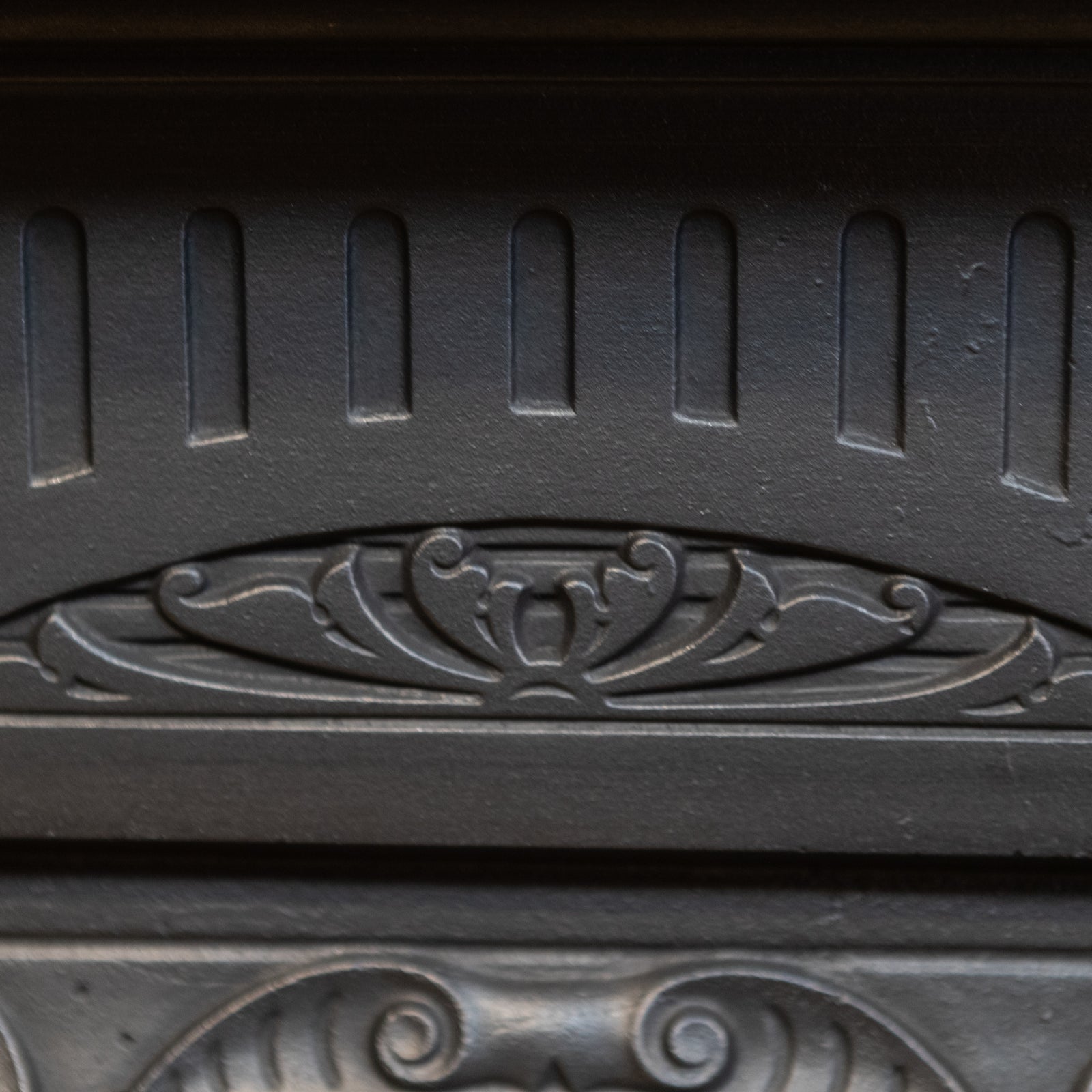 Antique Cast Iron Combination Fireplace | The Architectural Forum