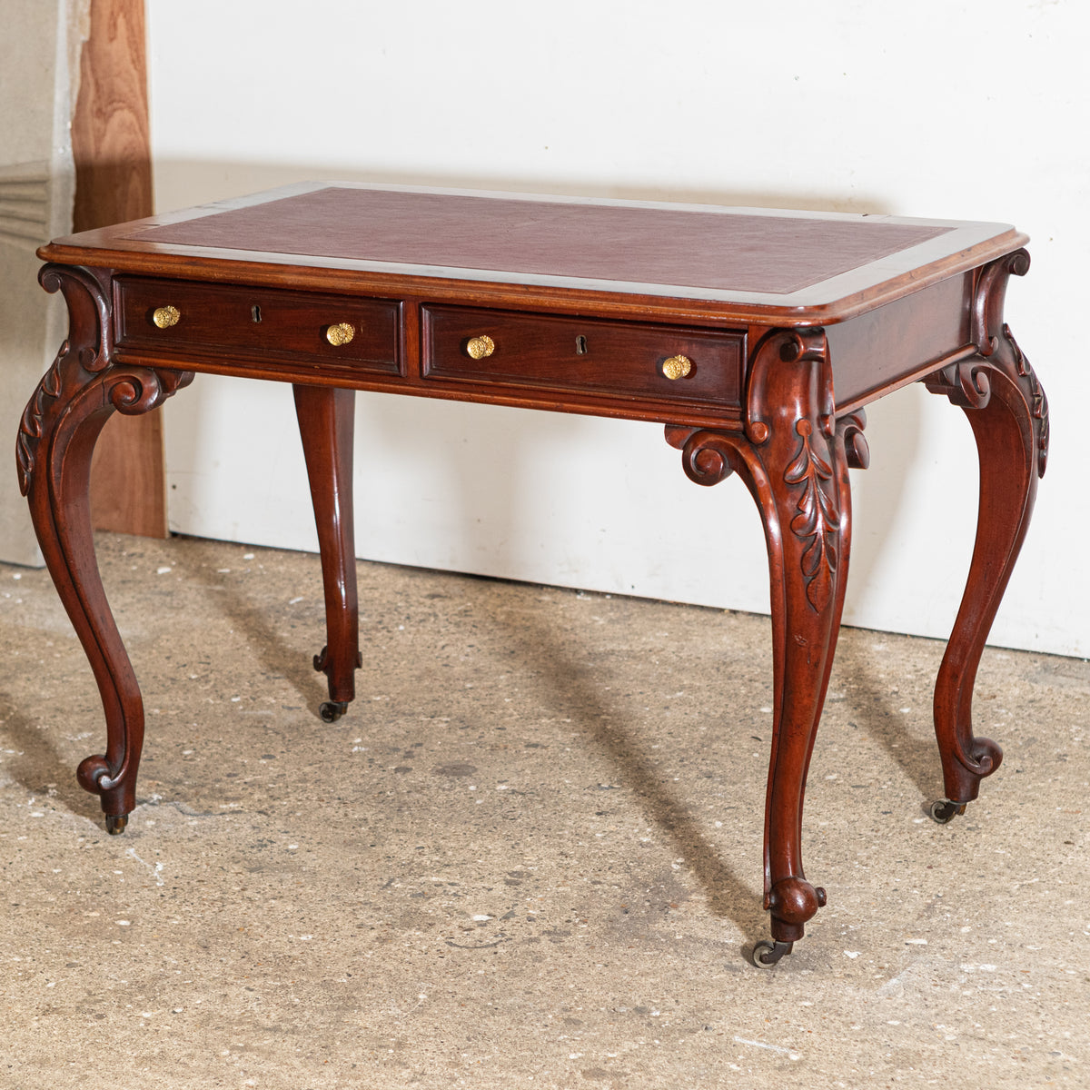 Antique Victorian Mahogany Writing Desk | The Architectural Forum