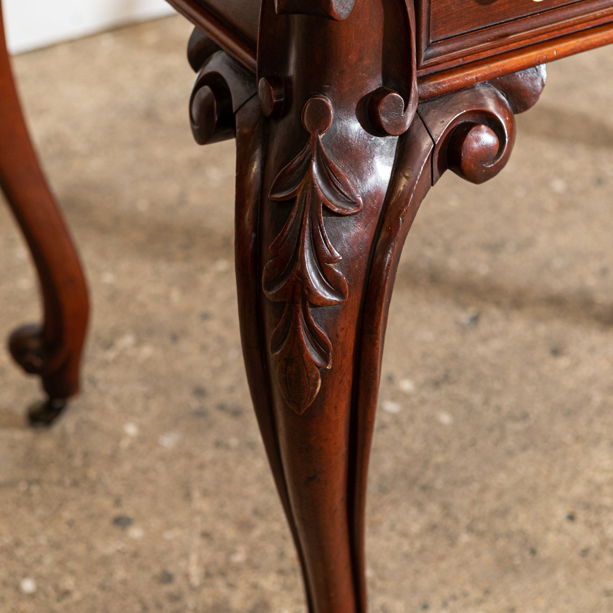 Antique Victorian Mahogany Writing Desk | The Architectural Forum